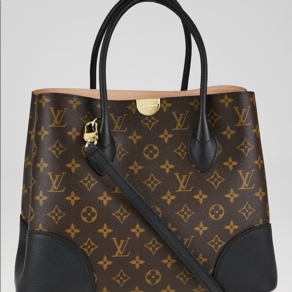 Authentic Louis Vuitton flandrin monogram discontinued 2 way - Picture 1 of 11